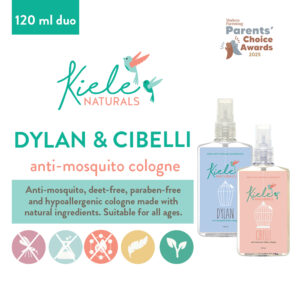 Kaui Naturals Clean and Sweet Duo: Cibelli and Dylan Duo 120ml Mosquito Protection