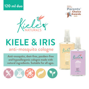 Kaui Naturals Free Spirited Duo: Iris and Signature Gift Set 120ml Mosquito Protection