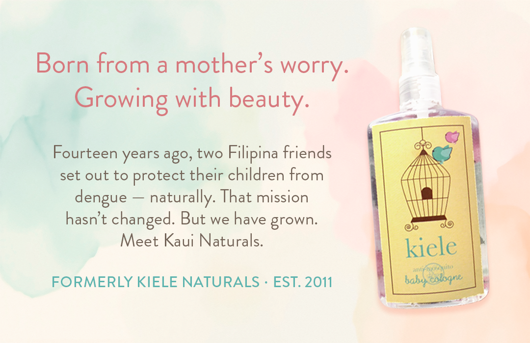 Kaui Naturals Our Story hero message